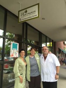 Pictured Left to Right; Laeh Benyamin, Lead Practitioner; Cindy Dobbins, Store Manager; Alan Ham, Pharmacy Manager